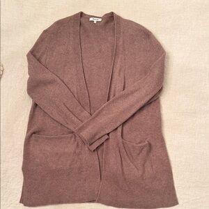 Madewell Soft Brown Cardigan Sweater